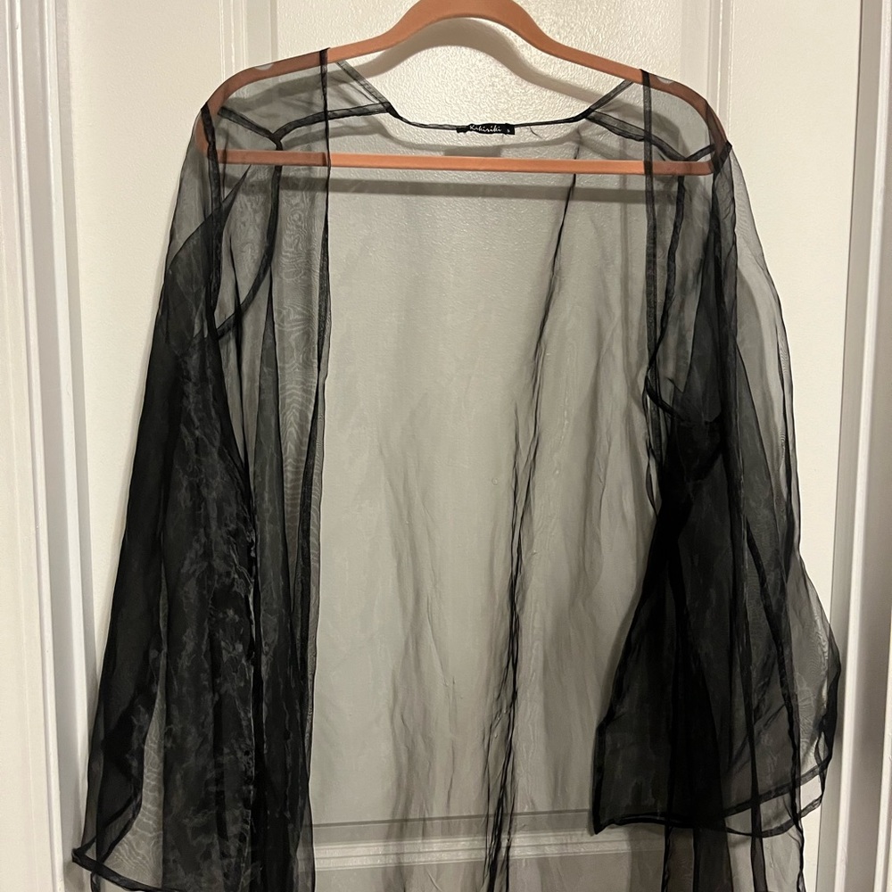 Kikiriki sheer duster
